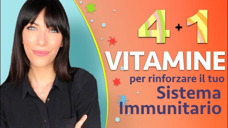 Le vitamine essenziali per rafforzare il sistema immunitario durante il raffreddore